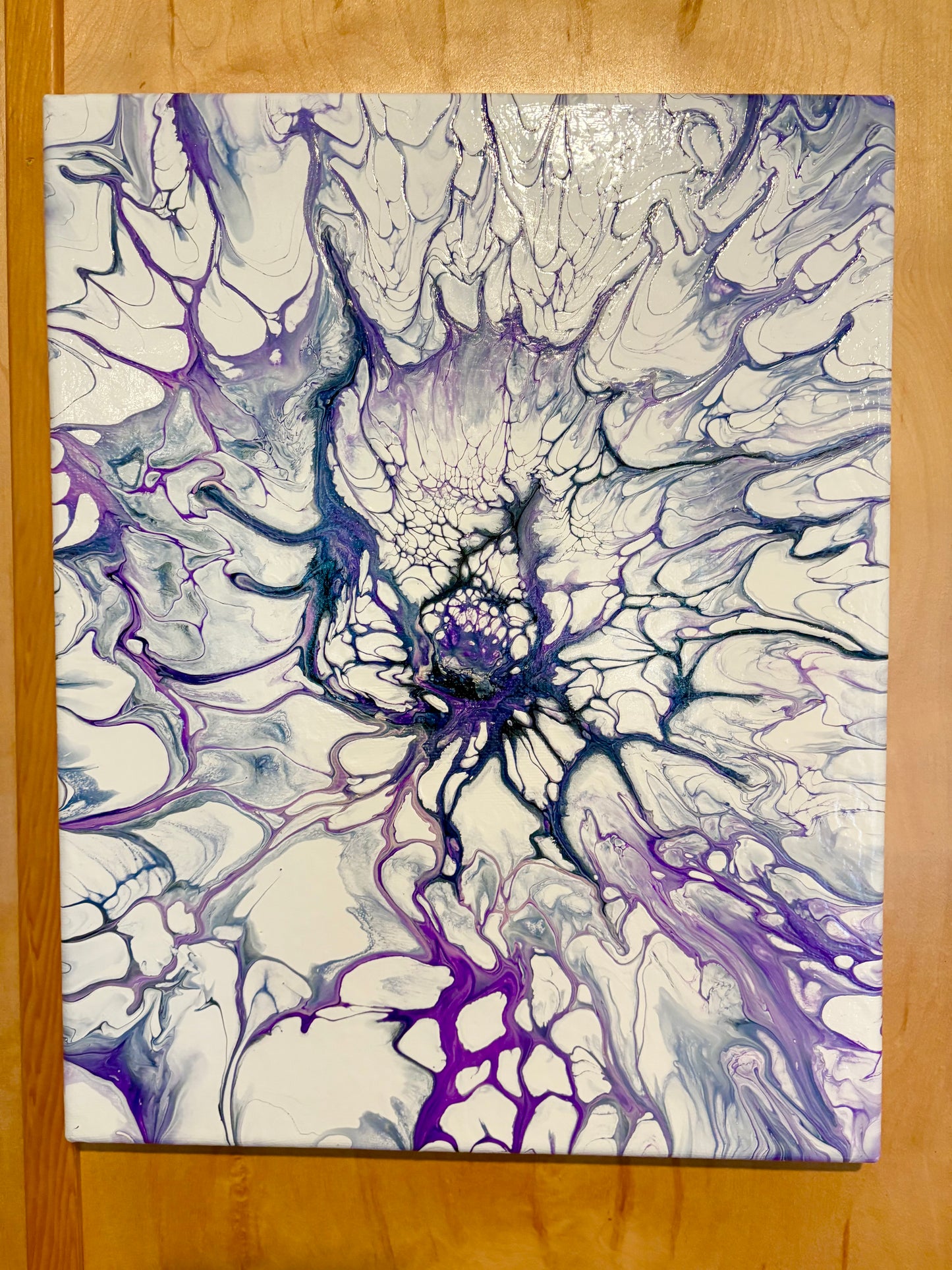 Purple Cave - 12 x 12