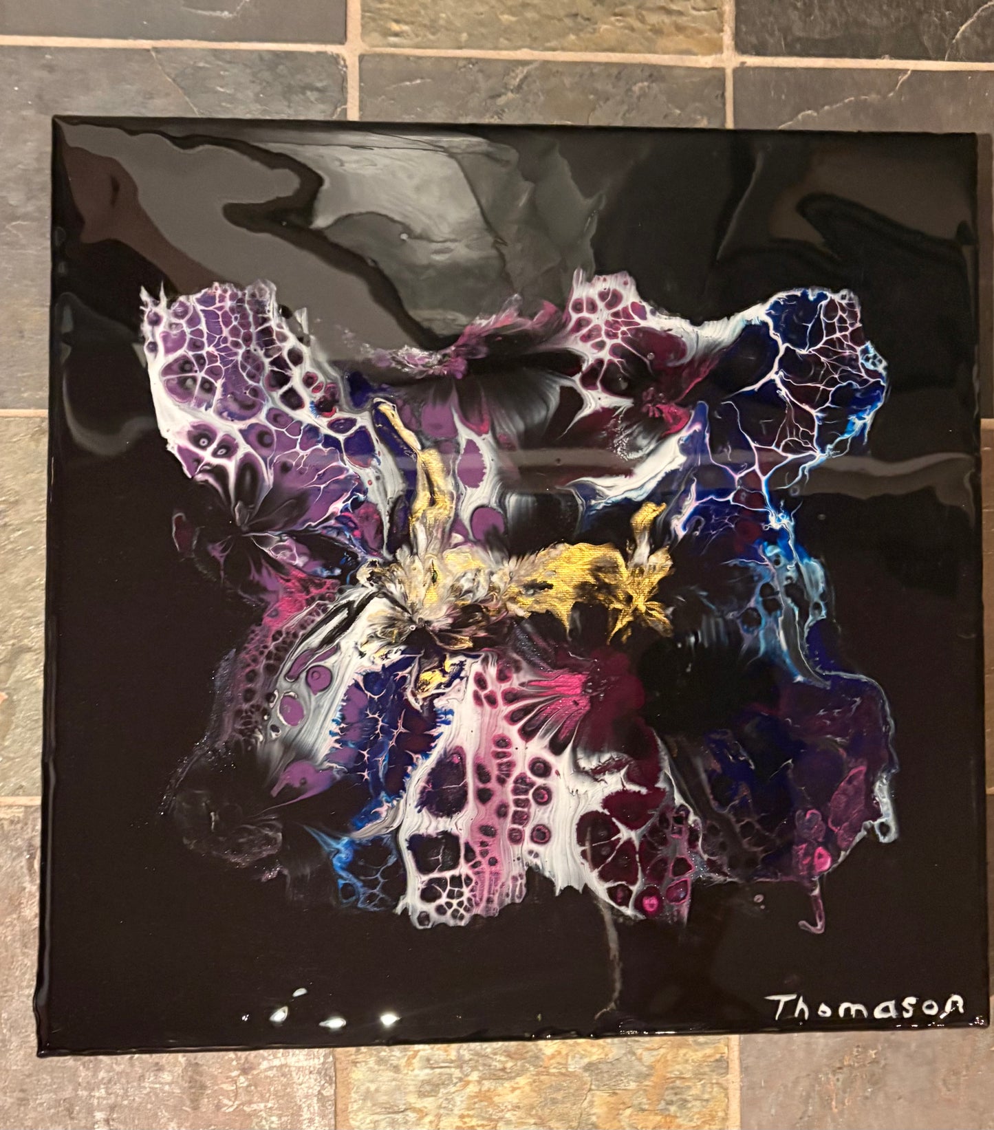 Celestial Bloom - 12 x 12