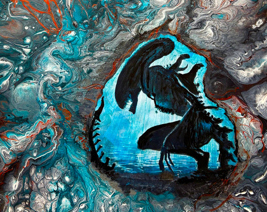 Print - Cave Dweller (various sizes)