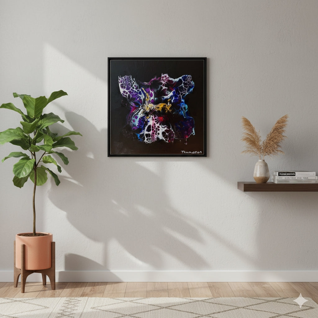 Celestial Bloom - 12 x 12