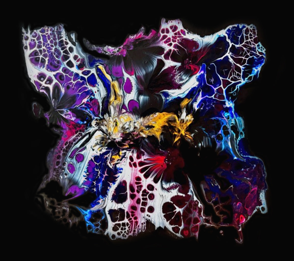 Celestial Bloom - 12 x 12