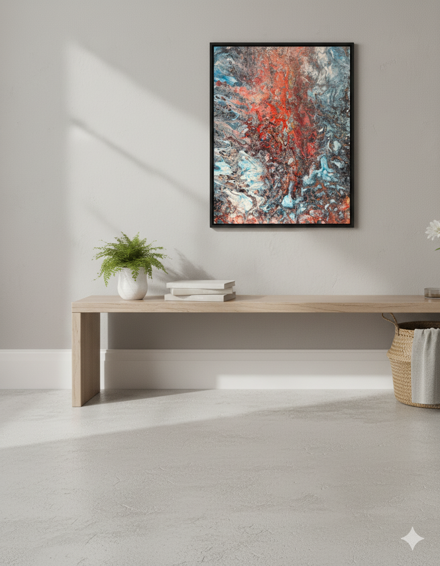 Earths Chambered Veins- 16 x 12