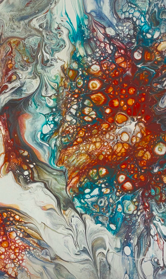 Print - Elaborate Bloomscape (various sizes)