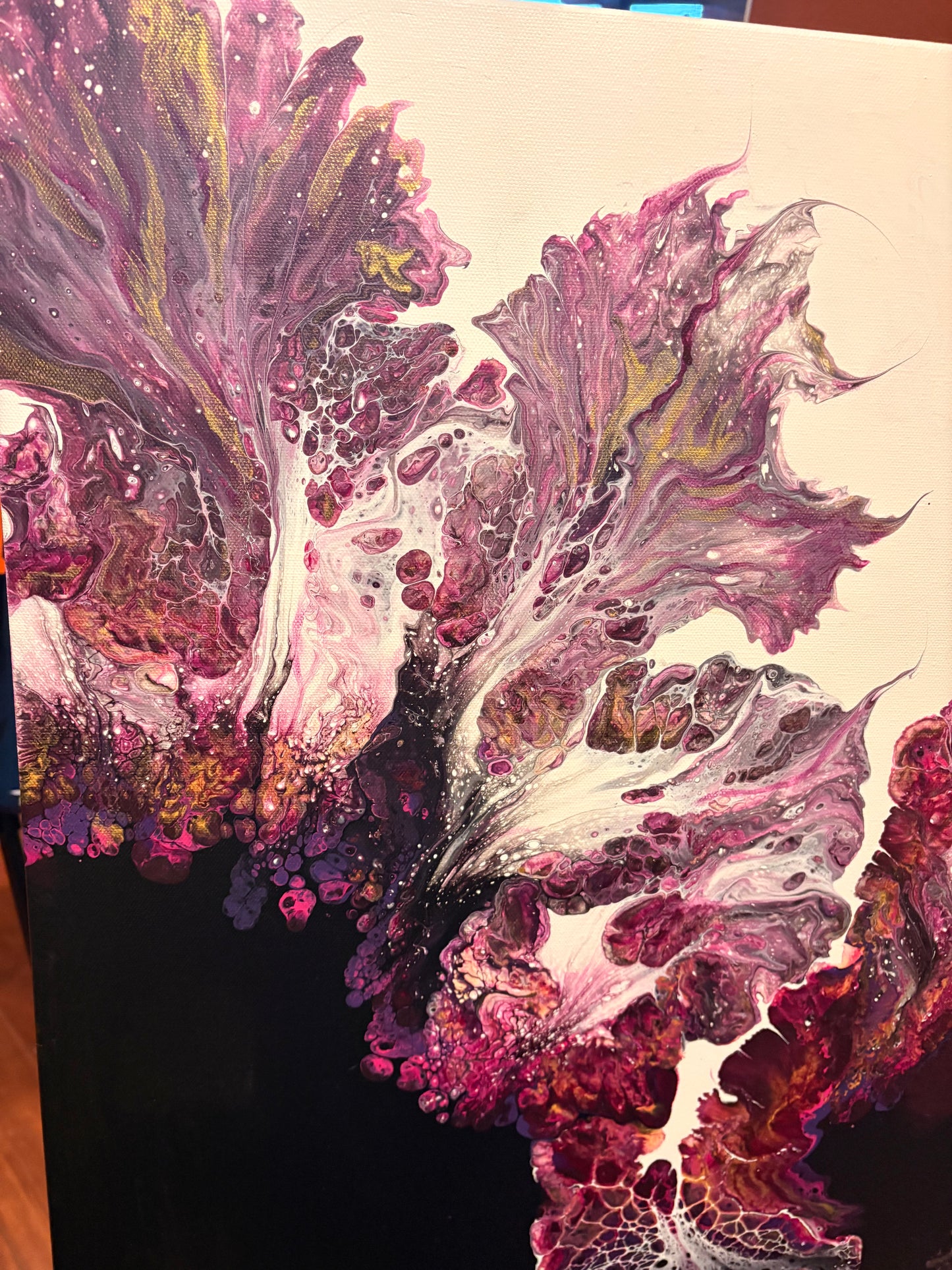 Magenta Bloom - 36 x 24