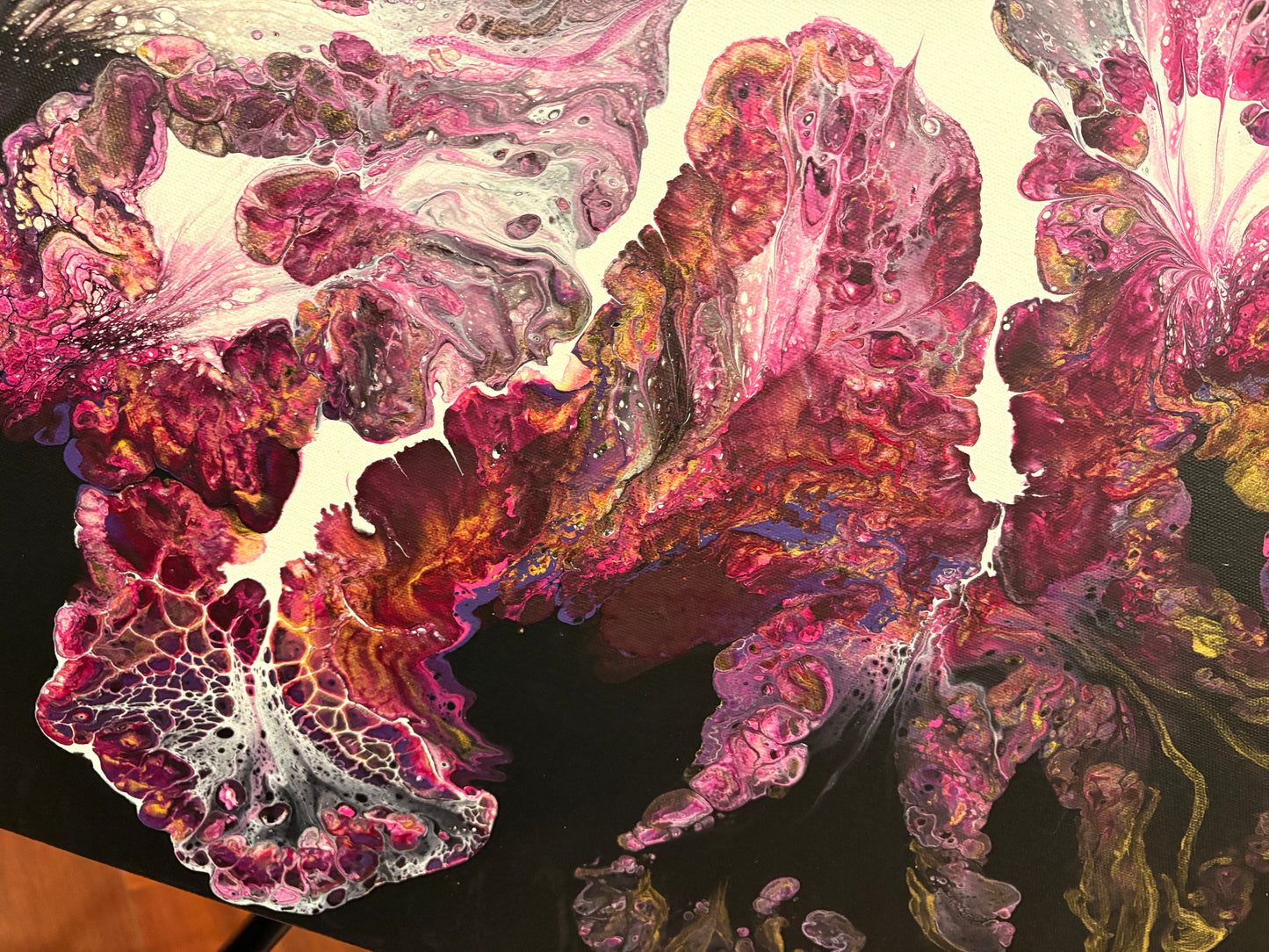 Magenta Bloom - 36 x 24