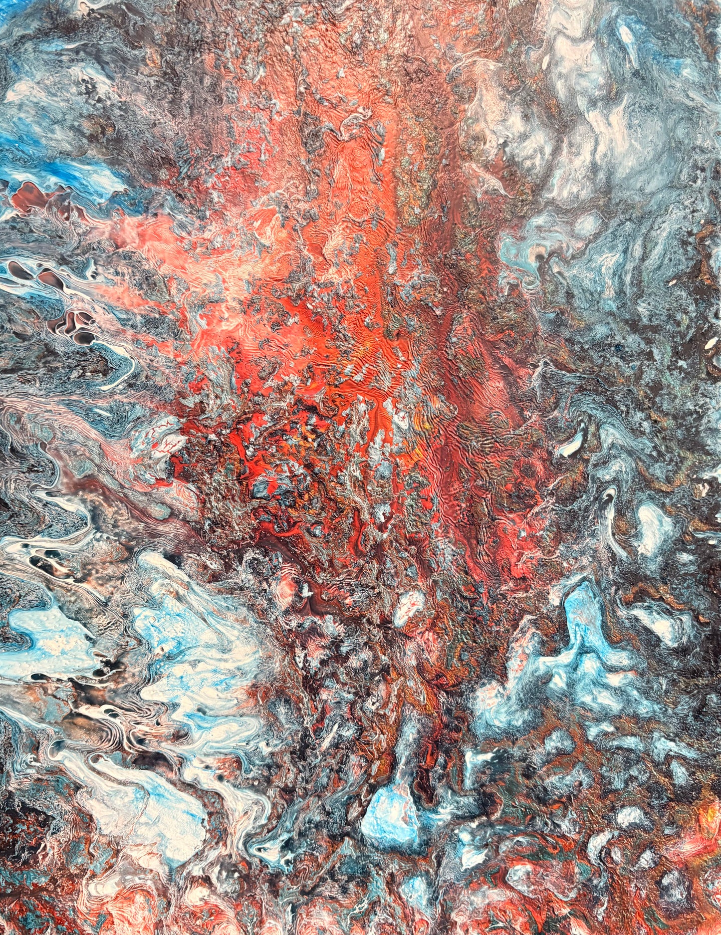 Earths Chambered Veins- 16 x 12